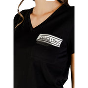 Black Cotton T-Shirt