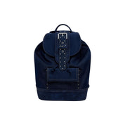 Blue Polyethylene Backpack