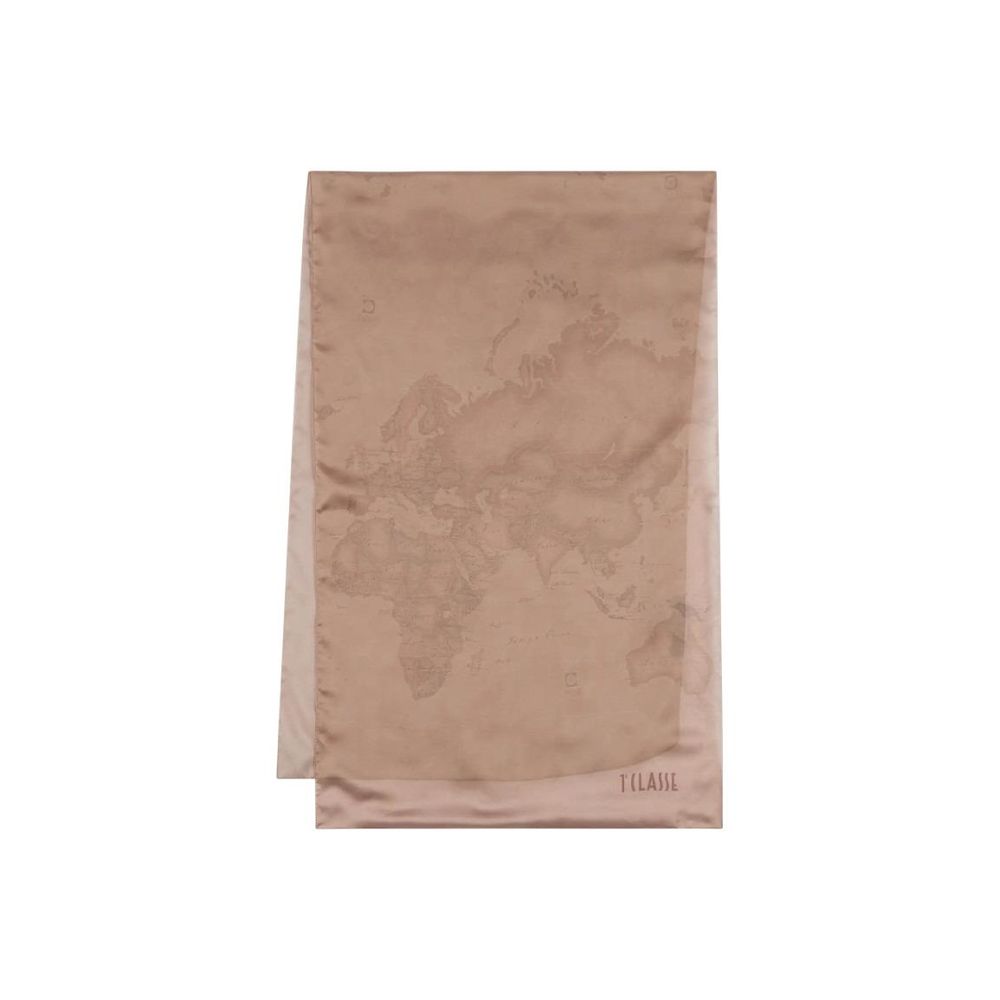 Pink Polyester Scarf