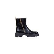 Black Polyethylene Ankle Boots