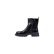Black Polyethylene Ankle Boots