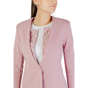 Multicolor Polyester Blazer