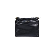 Black Polyester Handbag