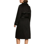 Black Polyester Coat