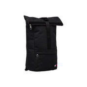 Black Recycled Polyester Backpack