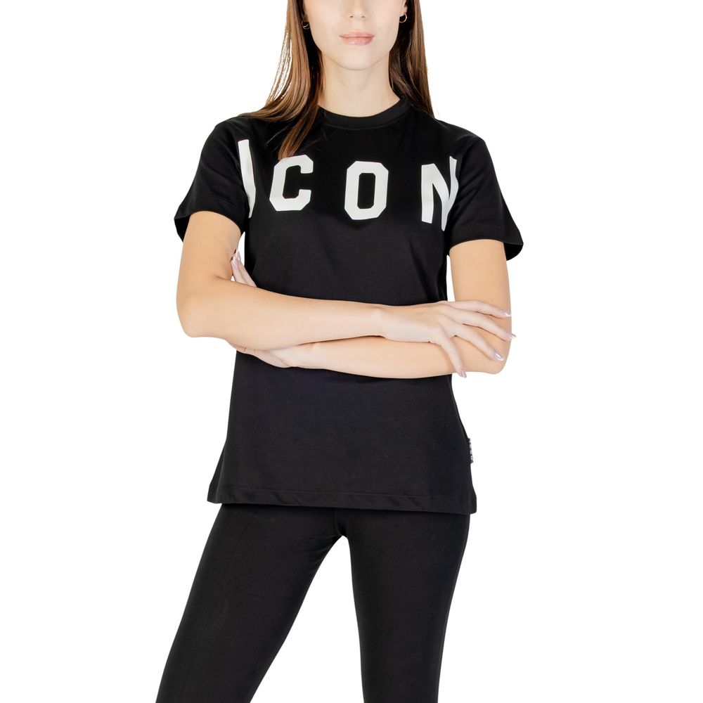 Black Cotton T-Shirt
