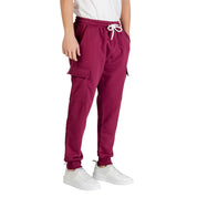 Bordeaux Cotton Joggers (Workout Pants)