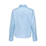 Blue Cotton Blouse