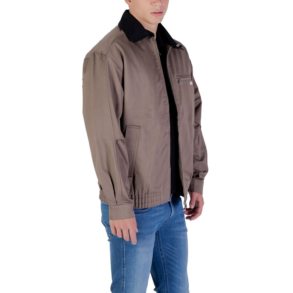 Brown Cotton Bomber