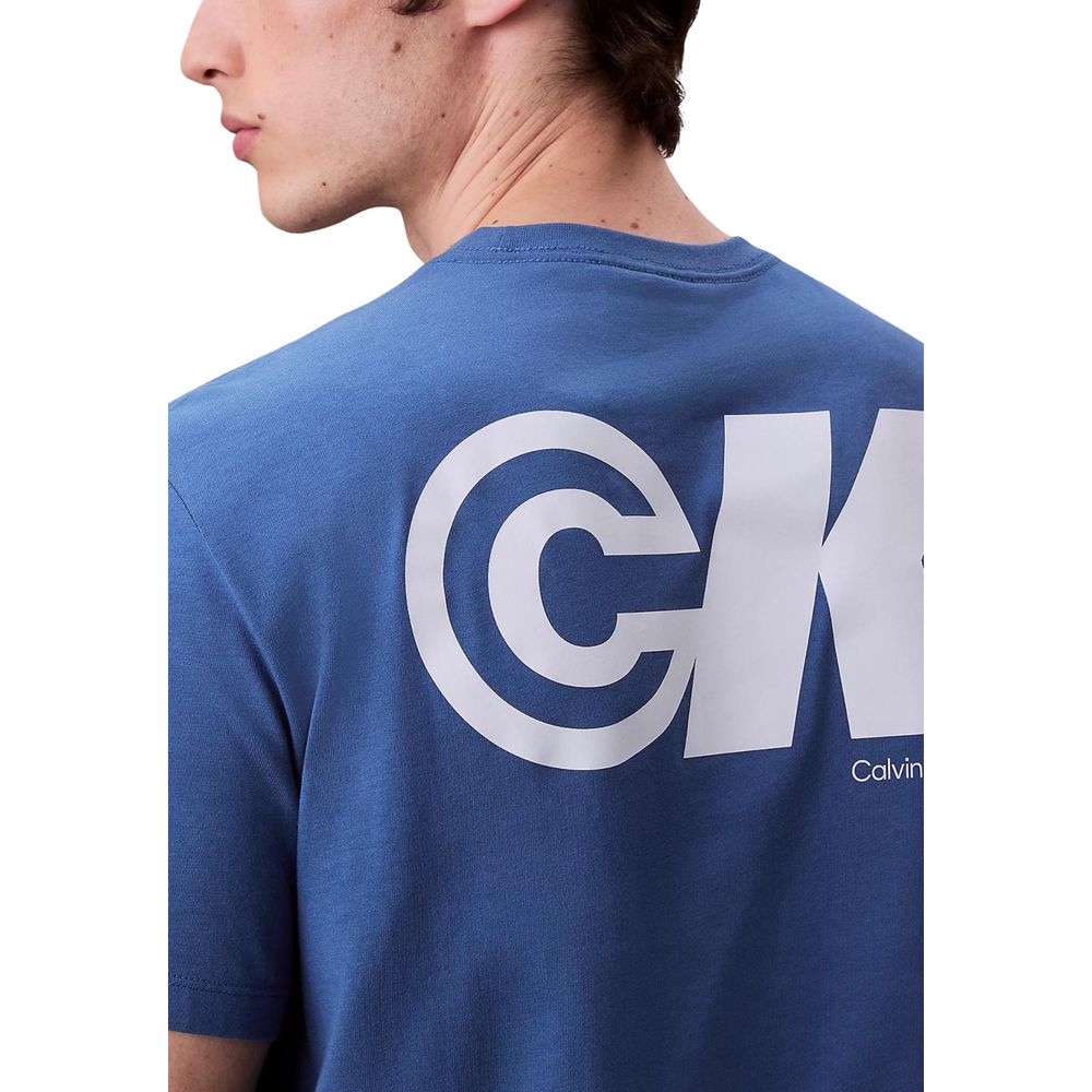 Blue Cotton T-Shirt