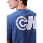 Blue Cotton T-Shirt