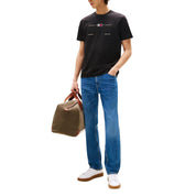 Black Cotton T-Shirt