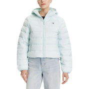 Turquoise Polyamide Shell Jacket