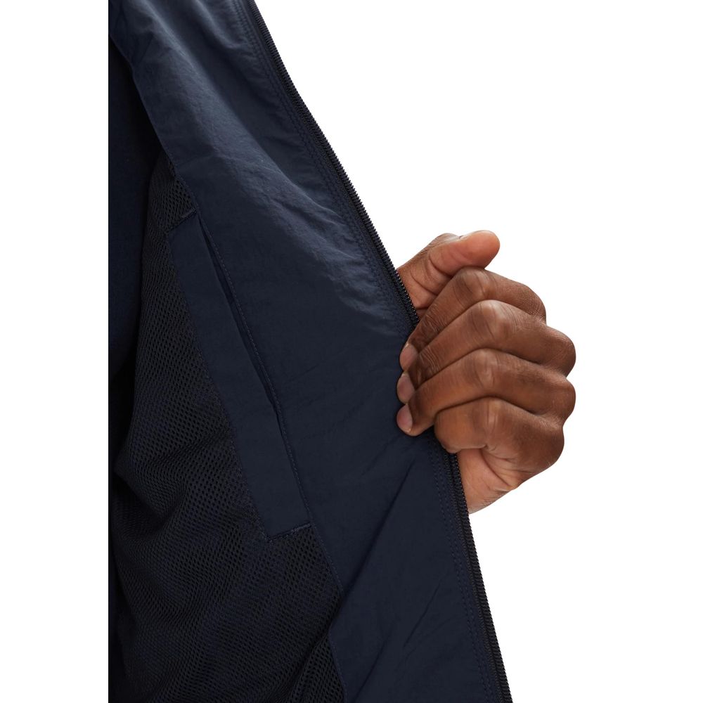 Blue Polyamide Shell Jacket