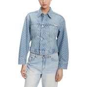 Light Blue Cotton Denim Jacket