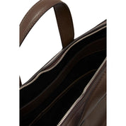 Brown Polyethylene Briefcase