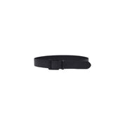 Black Leather Regular Belt