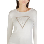 Cream Viscose Sweatshirt
