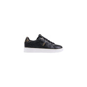Black Polyethylene Low Top Sneakers