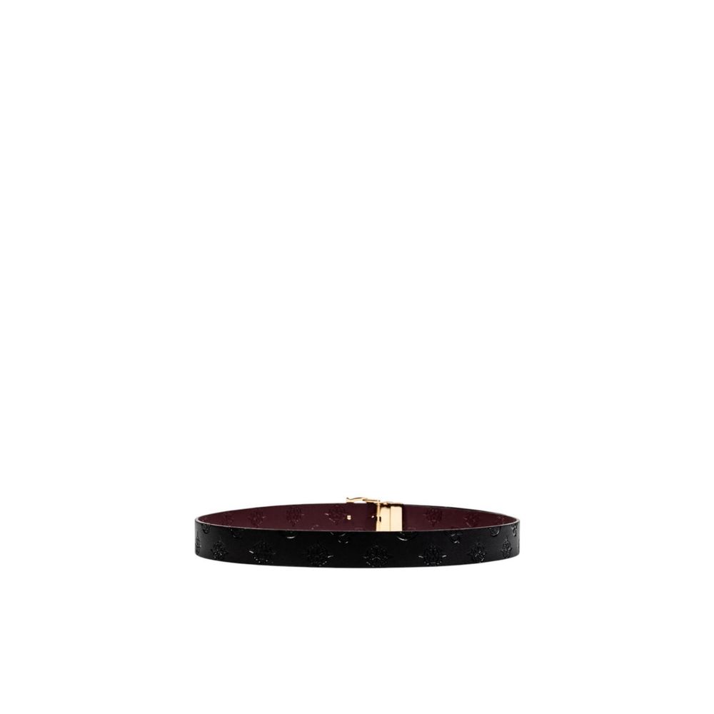 Bordeaux Polyester Thin Belt
