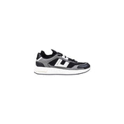 Bicolor Polyester Athletic Sneakers