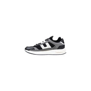 Bicolor Polyester Athletic Sneakers