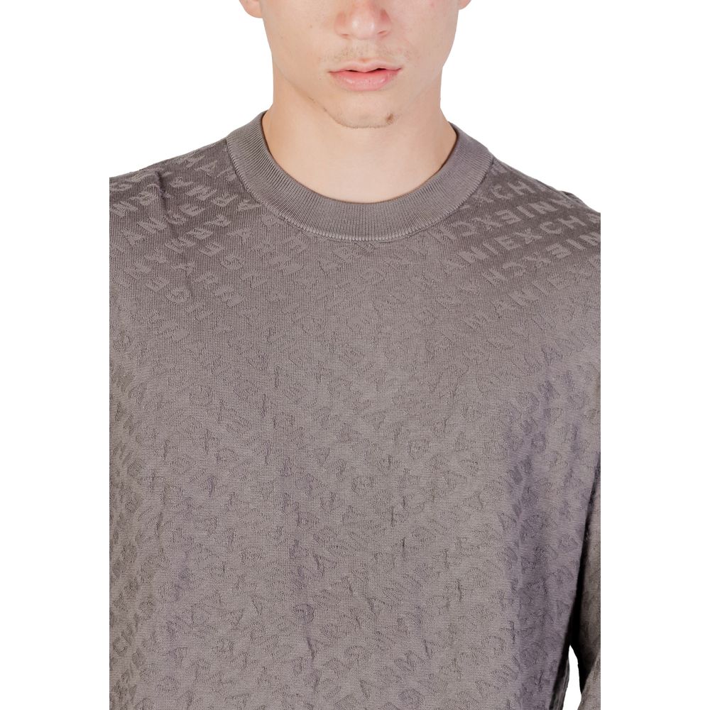 Gray Polyamide Sweatshirt