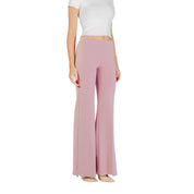 Multicolor Polyester Casual Pants