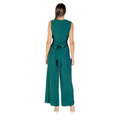 Bicolor Polyester Jumpsuit