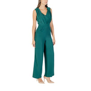 Bicolor Polyester Jumpsuit