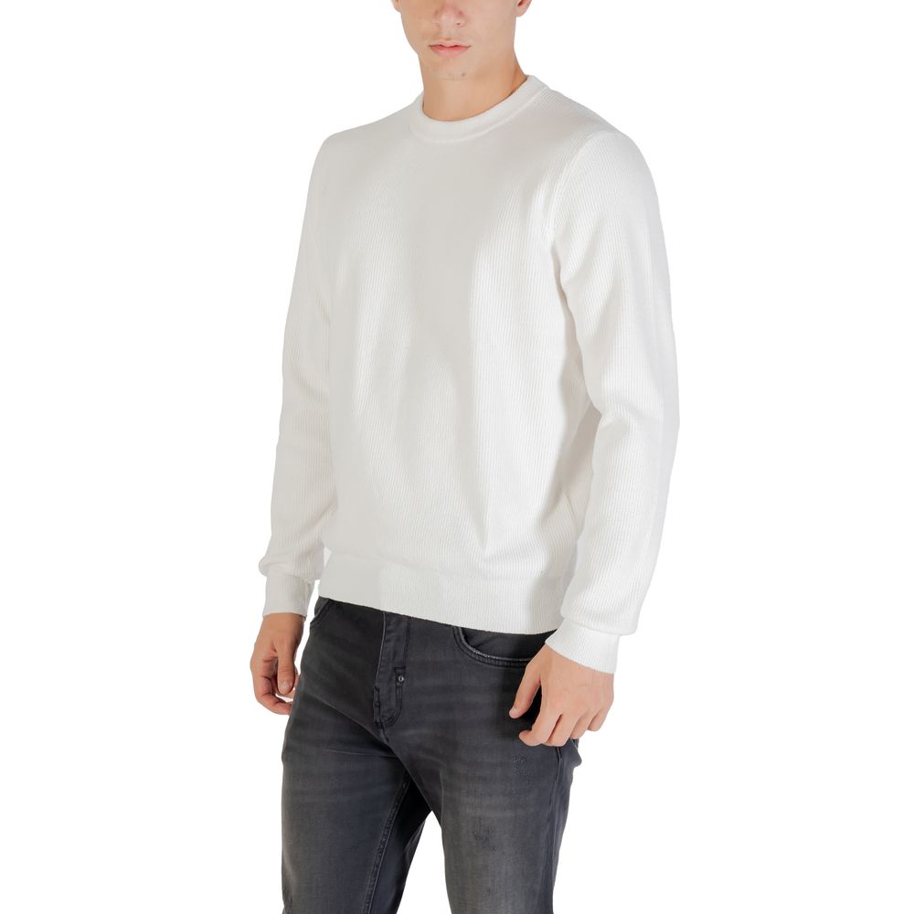 Beige Polyester Sweatshirt