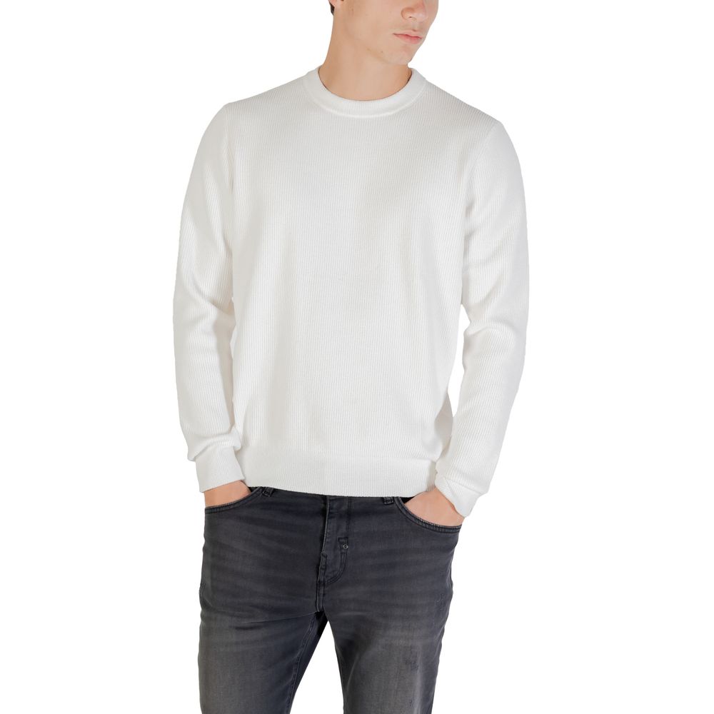 Beige Polyester Sweatshirt