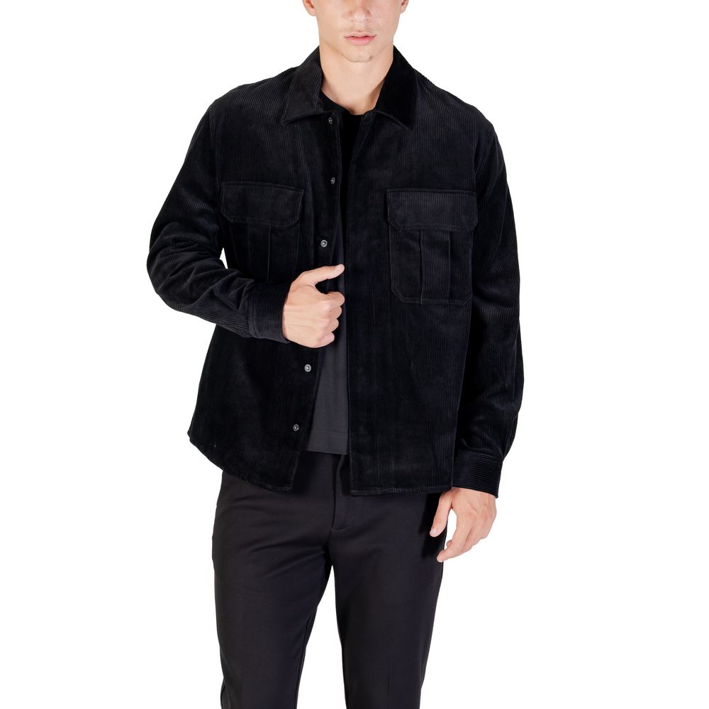 Black Cotton Shirt