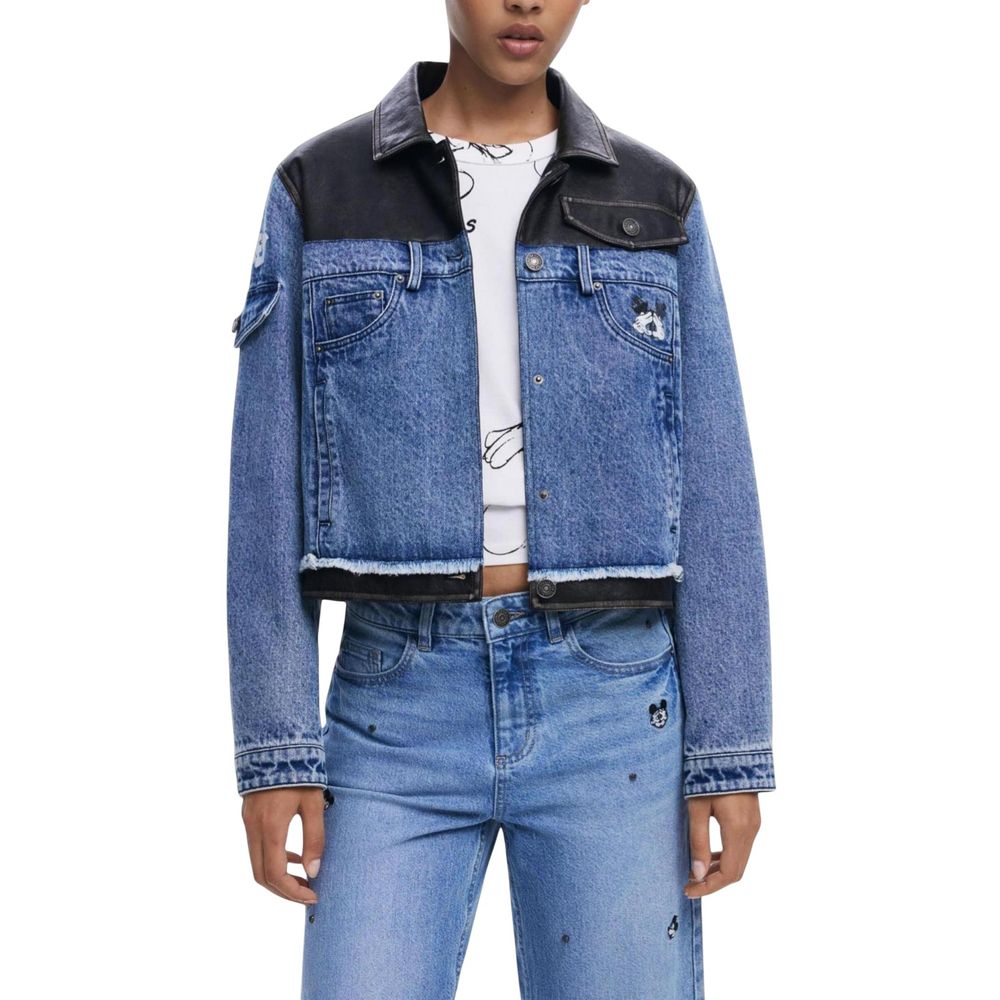Blue Cotton Denim Jacket
