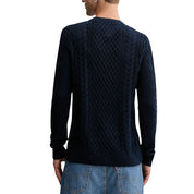 Blue Recycled Cotton Sweatshirt