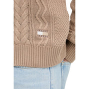 Beige Recycled Cotton Sweatshirt