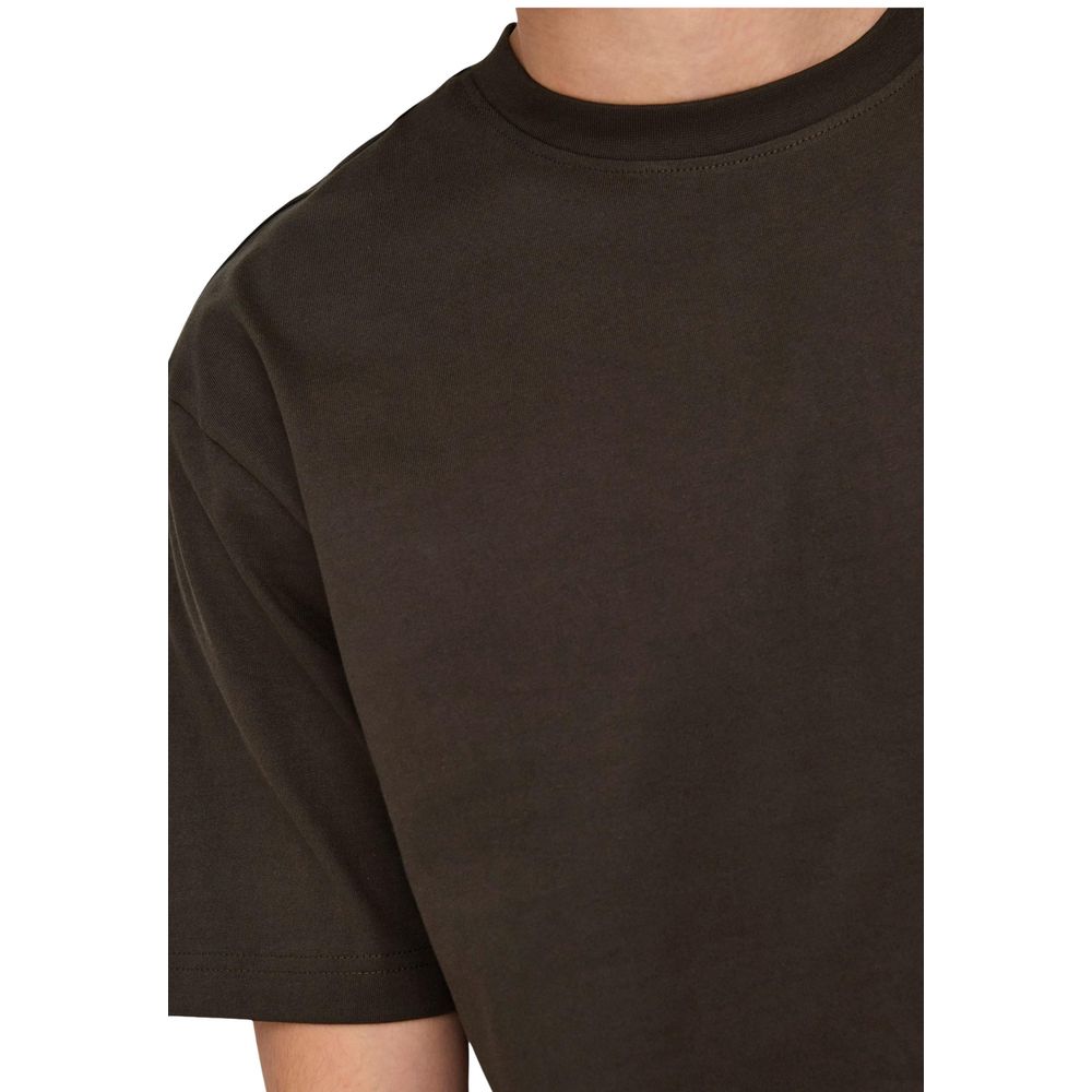 Brown Organic Cotton T-Shirt