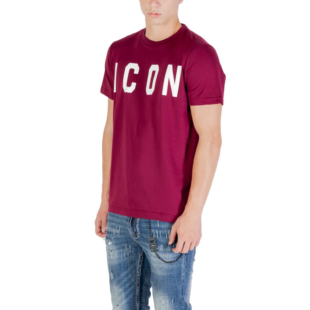 Bordeaux Cotton T-Shirt