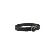 Bicolor Leather Regular Belt