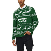 Bicolor Marabou Sweatshirt