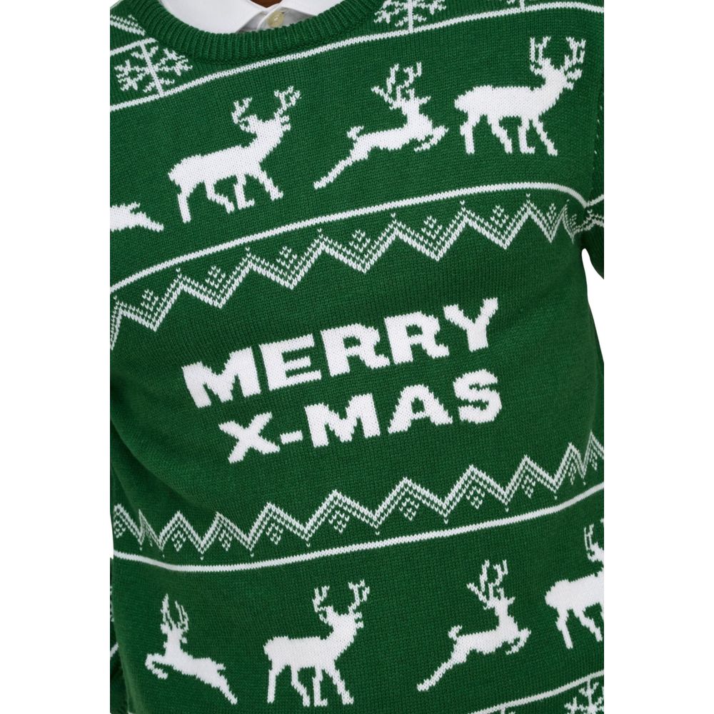 Bicolor Marabou Sweatshirt