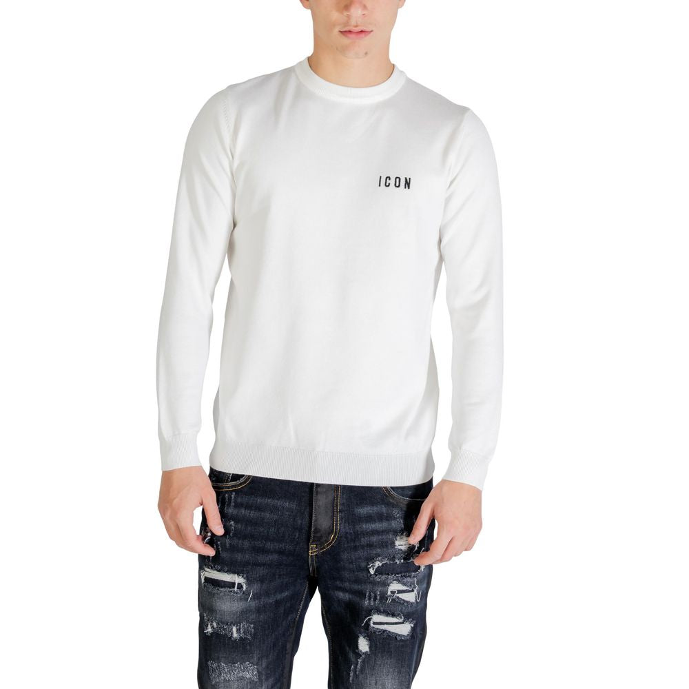 White Viscose Sweatshirt