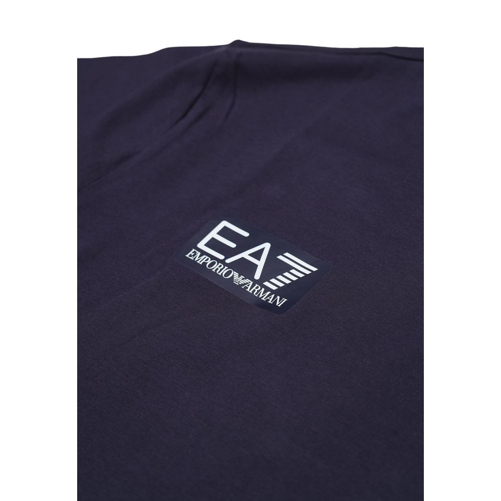Blue Cotton T-Shirt