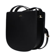 Black Leather Crossbody Bag