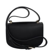 Black Leather Shoulder Bag