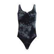 Black Cotton Bodysuit