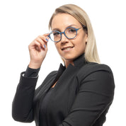 Blue Plastic Glasses (Frames)