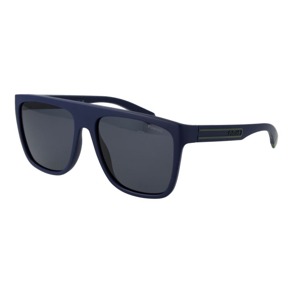Blue Polycarbonate Sunglasses
