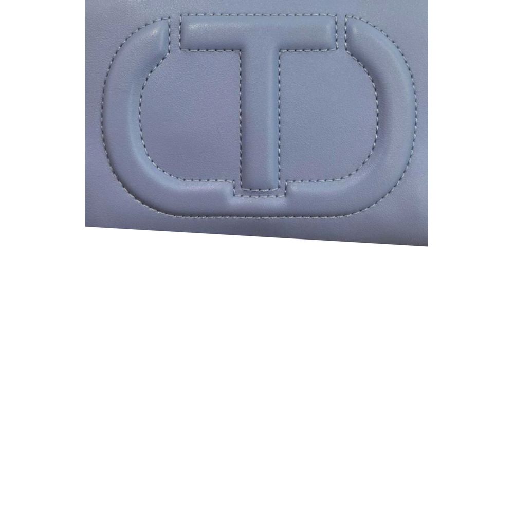 Blue PU Women Crossbody