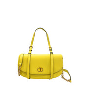 Yellow PU Women Shoulder Bag